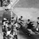 The 2012 Yankees hope to be celebrating just like the 1951 team did after coming out on top in a tight pennant race.
